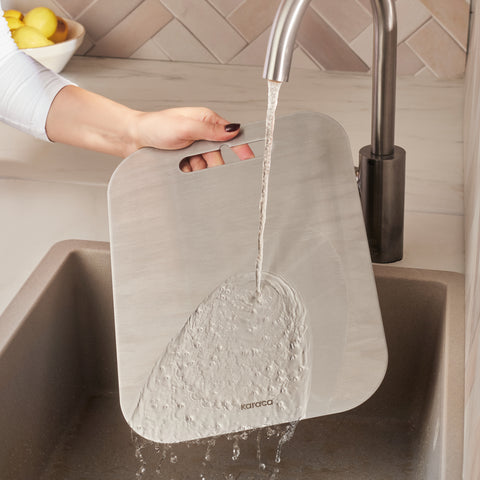 Karaca Stainless Steel Chopping Board, 26x34cm, Inox