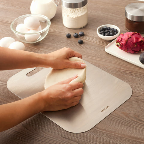 Karaca Stainless Steel Chopping Board, 26x34cm, Inox