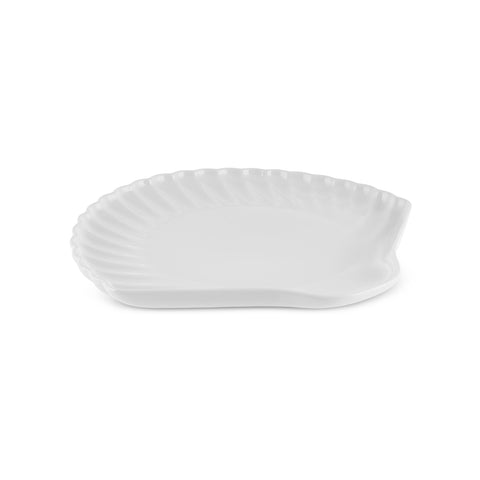 Karaca Stream Bone Ostra 34-Piece Serveware Set for 6 People, White