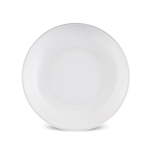 Karaca Stream Bone China Aris 53-Piece Dinner Set for 12 People, Gold