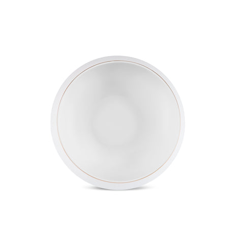 Karaca Stream Bone China Aris 53-Piece Dinner Set for 12 People, Gold