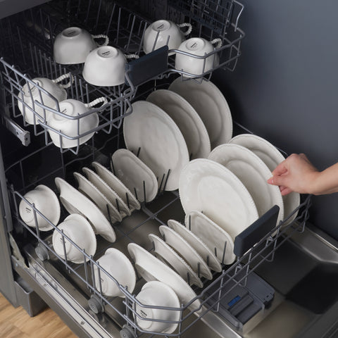 Karaca Forever Bone China Perla 26-Piece Serveware Set for 6 People, White