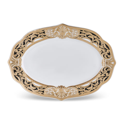 Emsan Empire Bone Baroque 29-Piece Dinner Set for 6 People
