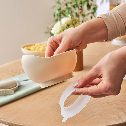Karaca For All Anti Spill Cereal/Soup Bowl, 13cm, Beige