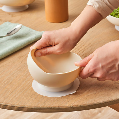 Karaca For All Anti Spill Cereal/Soup Bowl, 13cm, Beige