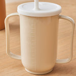 Karaca For All Easy-Grip Anti-Spill Highball Glass, 350ml, Beige