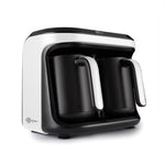 Karaca Hatır Hüps Duet Turkish Coffee Maker, 1400W, Porcelain White