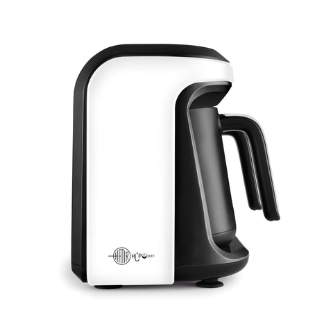 Karaca Hatır Hüps Duet Turkish Coffee Maker, 1400W, Porcelain White