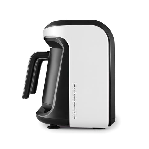 Karaca Hatır Hüps Duet Turkish Coffee Maker, 1400W, Porcelain White
