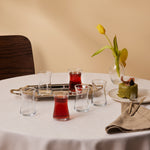 Karaca Heybeli 6-Piece Tea Glass Set for 6 People, 170ml