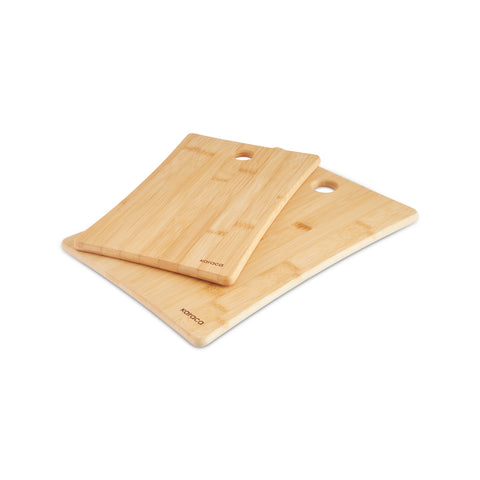 Karaca 2 Piece Bamboo Chopping Board Set, Wood