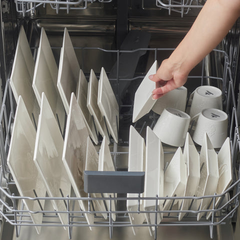 Karaca Forever Bone Trend Emboss 32-Piece Serveware Set for 6 People, White
