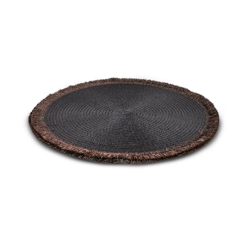 Karaca Ravlen Placemat, 2 Piece, 38cm, Black