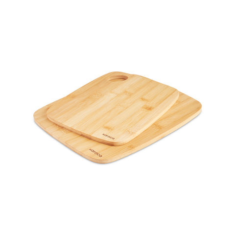 Karaca Karya 2 Piece Bamboo Chopping Board Set, Wood