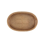Karaca Home Nova Woven-Style Decorative Tray, 33,5x22,5cm, Gold