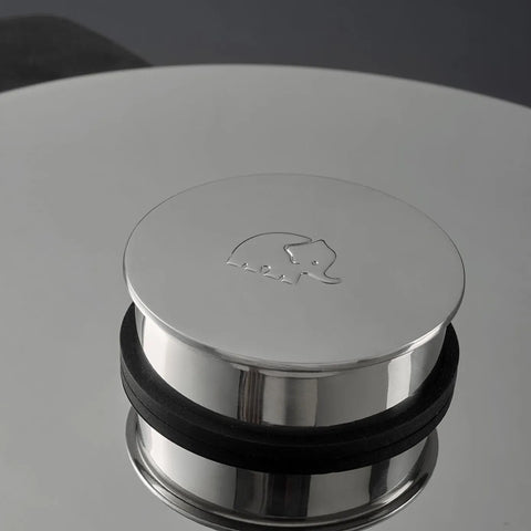 Jumbo Infinity 8-Piece 3Ply Stainless Steel Induction Cookware Set, Silver