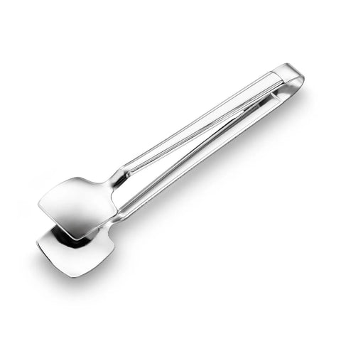 Jumbo New 9100 28-Piece Stainless Steel Square Tea Set, Silver