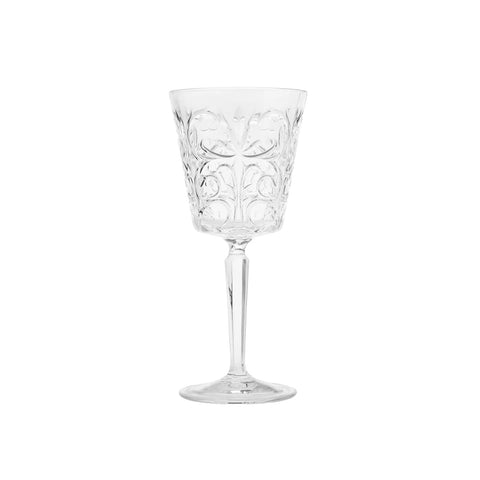 Rcr Tattoo Wine Glass, 370ml, Transparent