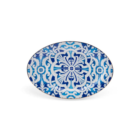 Karaca​ Istanbul Collection Harem Porcelain Serving Platter, 20cm, Multi