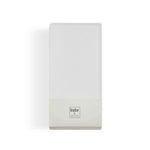 Karaca Home Jersey 100% Turkish Cotton Baby Fitted Sheet, Single, White