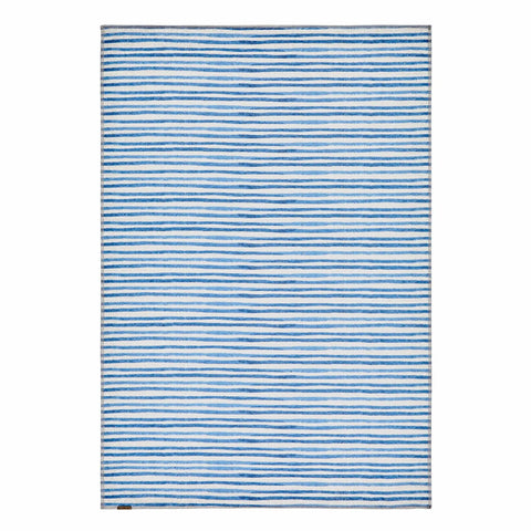 Kasmir Rugs Decorative Art Trend Simi Double Face Rug, 80cmx150cm, Blue White