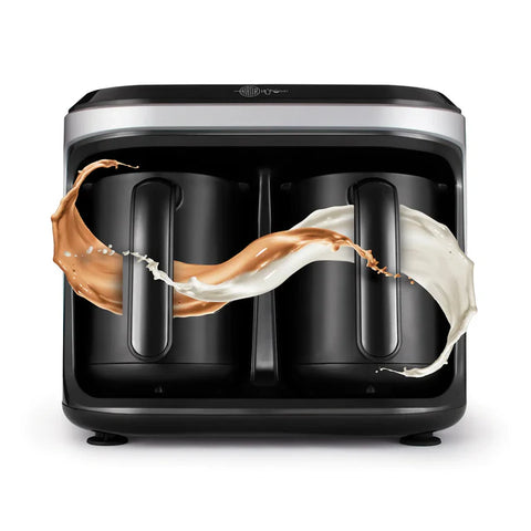 Karaca Hatır Hüps Duet Turkish Coffee Maker, 1400W, Silver