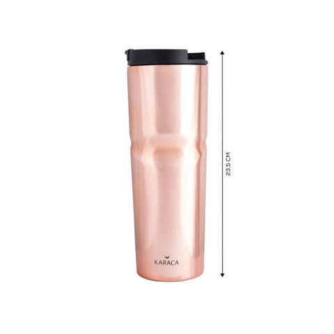 Karaca Capella Stainless Steel Flask, 500ml, Pink