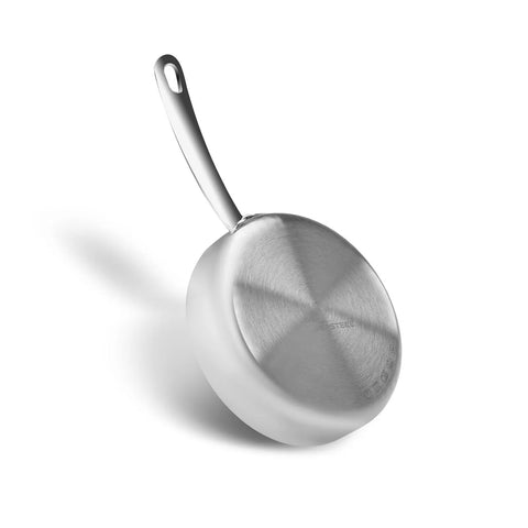 Karaca 3Ply PowerSteel 316+ Stainless Steel Induction Frying Pan, 12cm, Silver