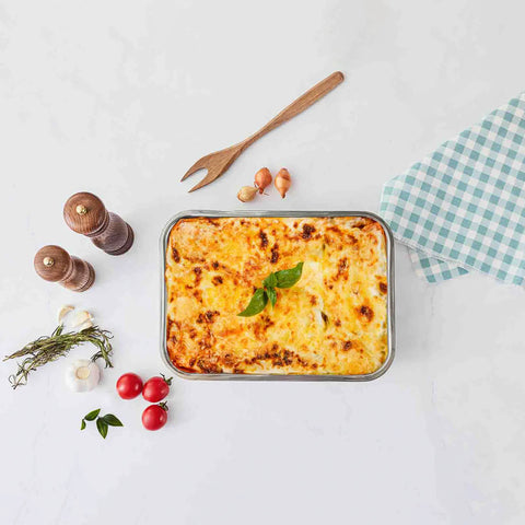 كاراجا صينية لازانيا فولاذية فضي