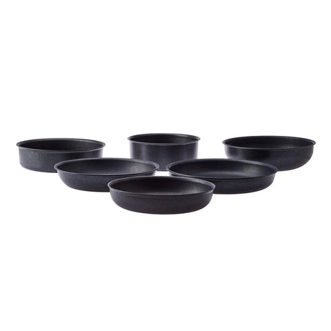 Karaca BioDiamond Easy Clip 13-Piece Non-Stick Cookware Set, Black