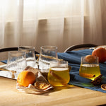 Karaca Alle 6 Piece Glass Tumbler Set, 350ml, Clear