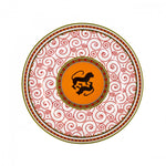 Karaca X Arslantepe Porcelain Side Plate, 20cm, Orange Multi
