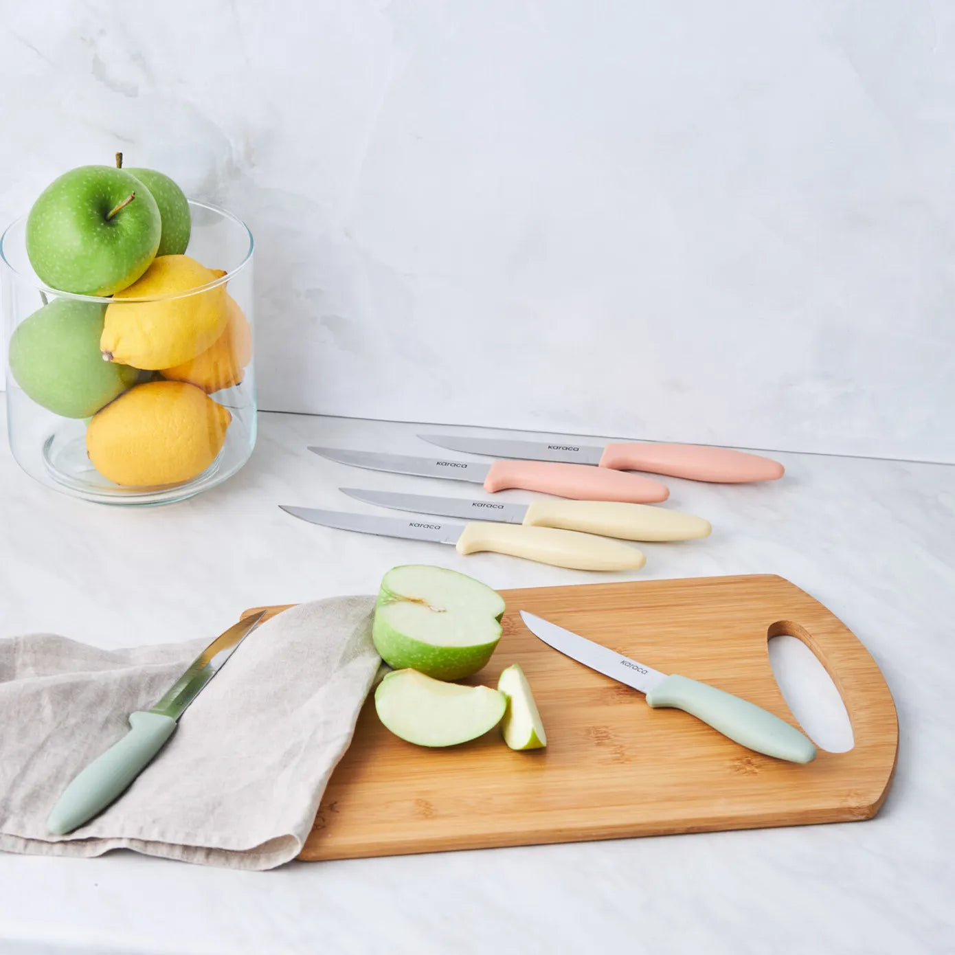Karaca Claissa 6 Piece Paring Knife Set, 11.5cm, Multi