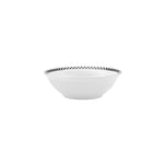 Karaca Game New Generation Bone CerealSoup Bowl, 14cm, Black White