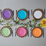 Karaca Mix Leo 12-Piece Porcelain Dinner Set for 6 People, Multi