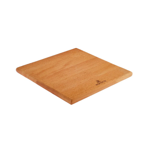 Karaca Urbanwood Wooden Square Serving Board, 260mmx260mm, Wood