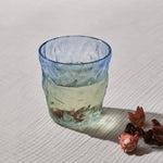 Karaca Glacier Glass Tumbler Glass, 287ml, Blue Green