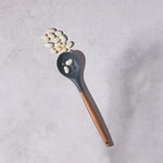 Karaca Woodline Slotted Serving Spoon, 30cm, Wood Multi