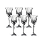 Rcr Adagio 6-Piece Wine Glass Set, 280ml, Clear