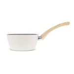 Karaca Swiss Crystal Non-Stick Induction Saucepan, 14cm, Creamy