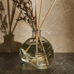 Karaca Home Parisian Sweet Lavender Reed Diffuser, 200ml, Clear