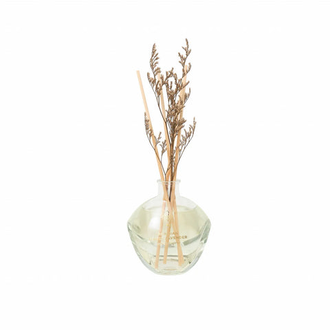 Karaca Home Parisian Sweet Lavender Reed Diffuser, 200ml, Transparent