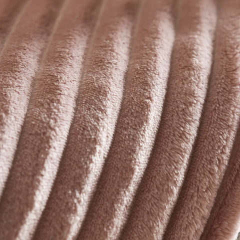 Karaca Ruby Stripe Wellsoft Blanket, Single, Pink