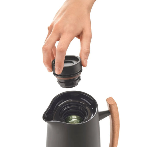 Guzzini Icons Thermal Pitcher, 1L, Black