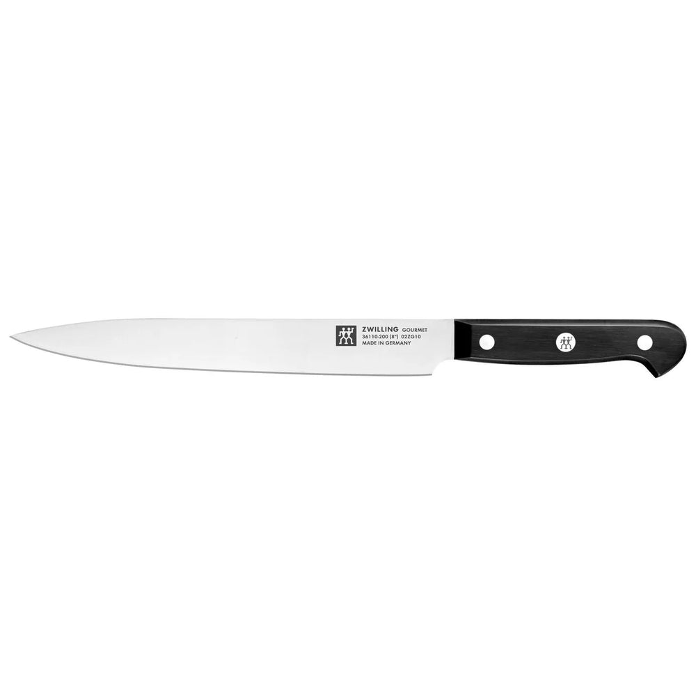 Zwilling Gourmet Carving Knife, 20cm, Black Silver