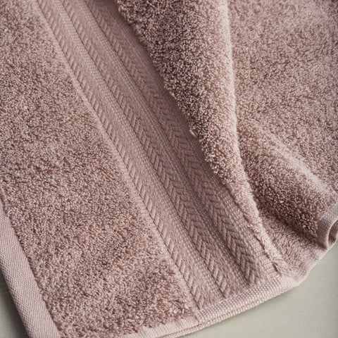 Karaca Home Charm Exclusive 100% Turkish Cotton Face Towel, 50cmx90cm, Plum