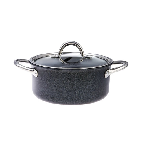 Karaca BioDiamond Master 7-Piece Non-Stick Induction Cookware Set, Black