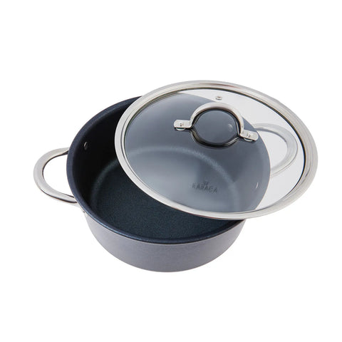 Karaca BioDiamond Master 7-Piece Non-Stick Induction Cookware Set, Black