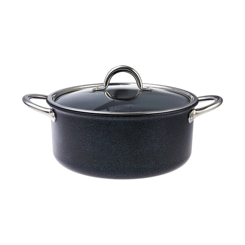 Karaca BioDiamond Master 7-Piece Non-Stick Induction Cookware Set, Black