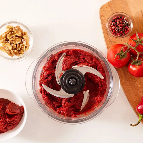 Karaca Mastermaid Steel Glass Food Processor, 2500 W, Galaxy Grey